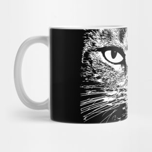 White Cat Eyes Mug